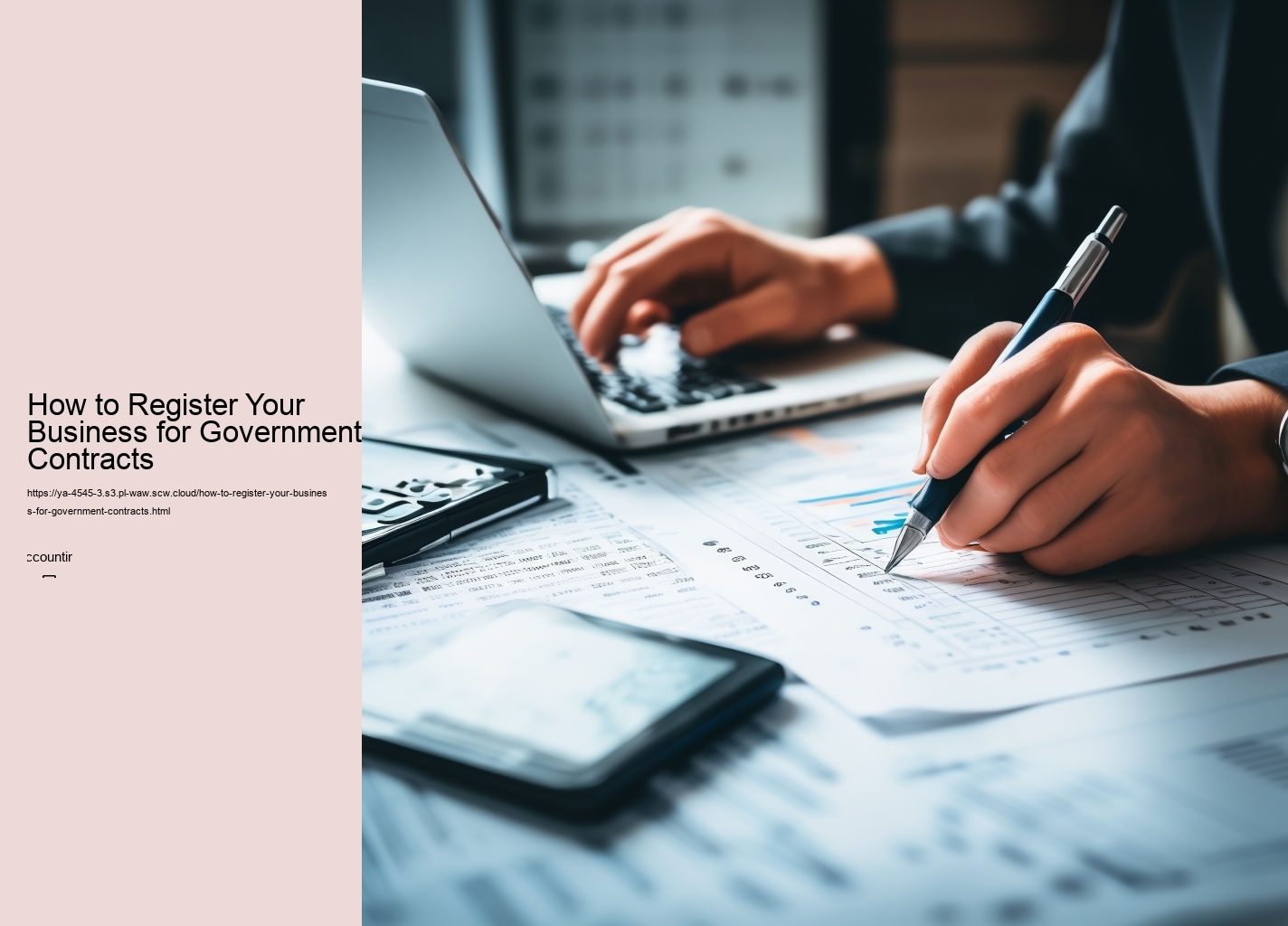 How to Register Your Business for Government Contracts